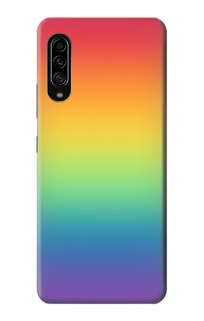 W3698 Drapeau de fierté LGBT Etui Coque Housse et Flip Housse Cuir pour Samsung Galaxy A90 5G