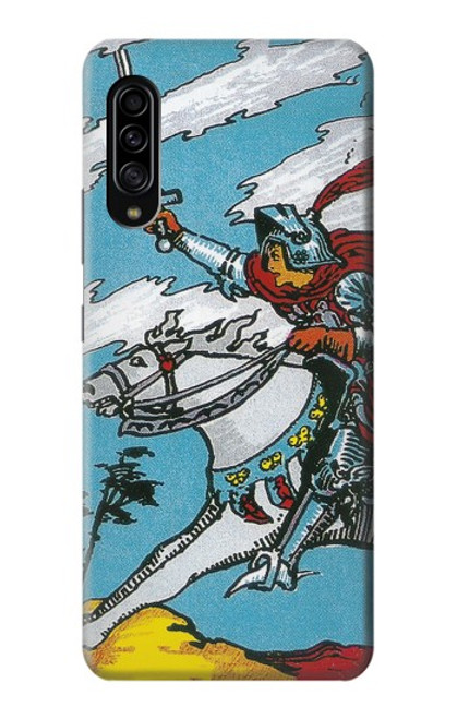 W3731 Carte de tarot chevalier des épées Etui Coque Housse et Flip Housse Cuir pour Samsung Galaxy A90 5G