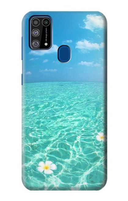 W3720 Summer Ocean Beach Etui Coque Housse et Flip Housse Cuir pour Samsung Galaxy M31