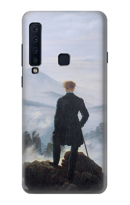 W3789 Wanderer above the Sea of Fog Etui Coque Housse et Flip Housse Cuir pour Samsung Galaxy A9 (2018), A9 Star Pro, A9s