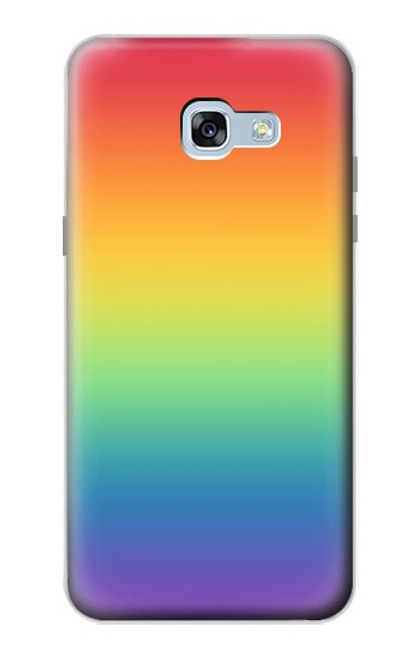 W3698 Drapeau de fierté LGBT Etui Coque Housse et Flip Housse Cuir pour Samsung Galaxy A5 (2017)