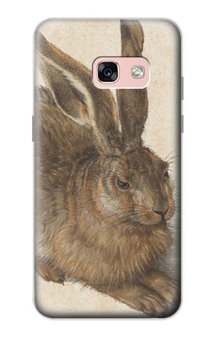 W3781 Albrecht Durer Young Hare Etui Coque Housse et Flip Housse Cuir pour Samsung Galaxy A3 (2017)