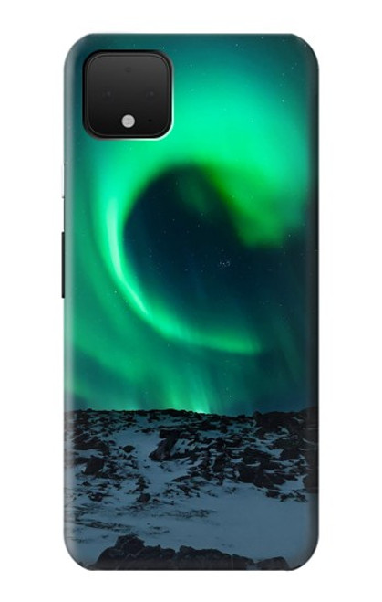 W3667 Aurora Northern Light Etui Coque Housse et Flip Housse Cuir pour Google Pixel 4