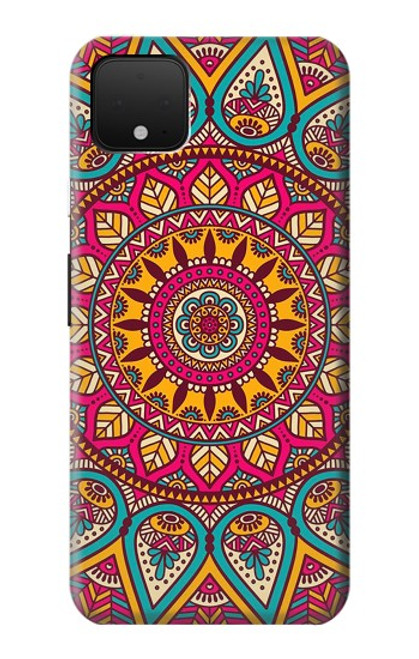 W3694 Modèle d'art hippie Etui Coque Housse et Flip Housse Cuir pour Google Pixel 4 XL