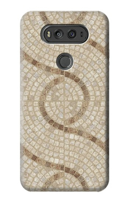 W3703 Carreaux de mosaïque Etui Coque Housse et Flip Housse Cuir pour LG V20