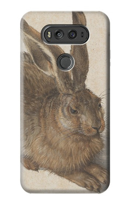 W3781 Albrecht Durer Young Hare Etui Coque Housse et Flip Housse Cuir pour LG V20