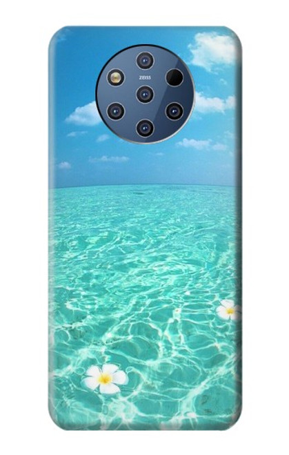 W3720 Summer Ocean Beach Etui Coque Housse et Flip Housse Cuir pour Nokia 9 PureView