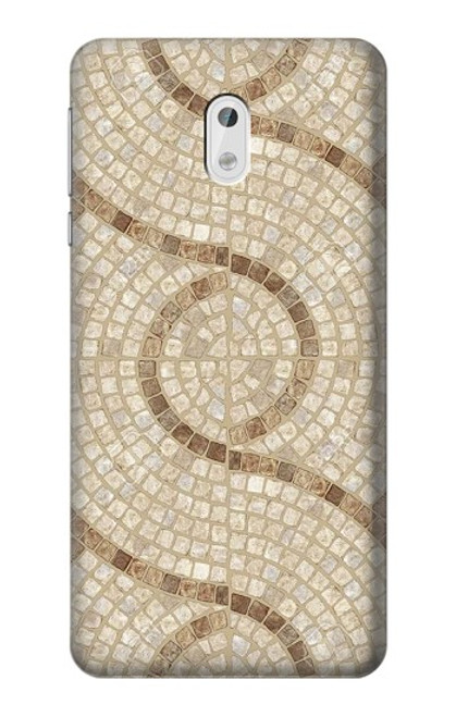 W3703 Carreaux de mosaïque Etui Coque Housse et Flip Housse Cuir pour Nokia 3