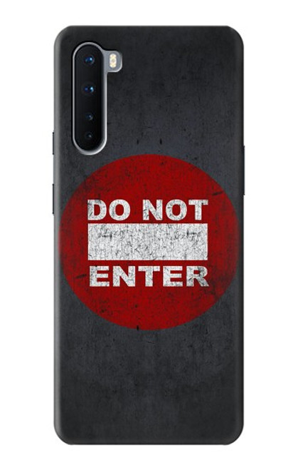 W3683 Ne pas entrer Etui Coque Housse et Flip Housse Cuir pour OnePlus Nord