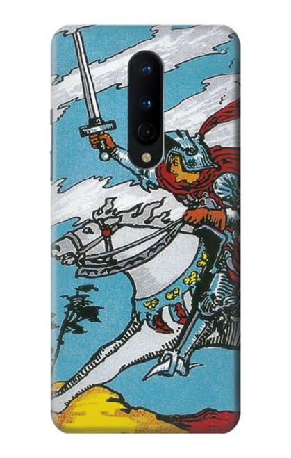 W3731 Carte de tarot chevalier des épées Etui Coque Housse et Flip Housse Cuir pour OnePlus 8