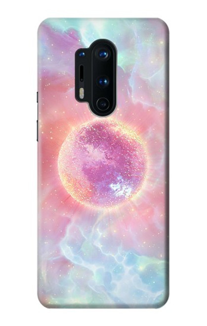 W3709 Galaxie rose Etui Coque Housse et Flip Housse Cuir pour OnePlus 8 Pro