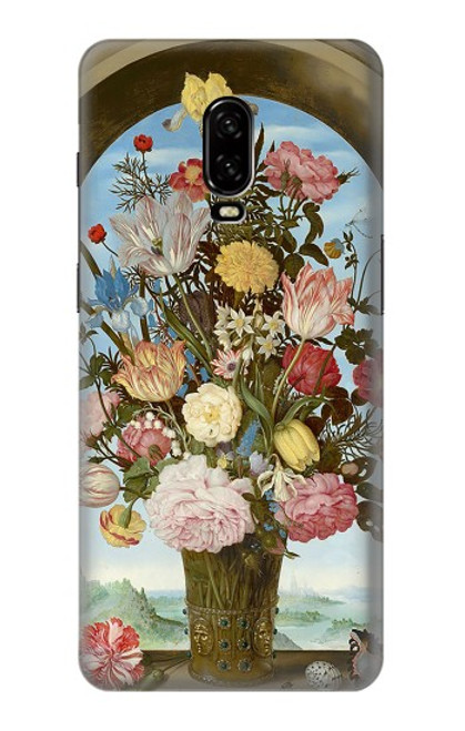 W3749 Vase de fleurs Etui Coque Housse et Flip Housse Cuir pour OnePlus 6T