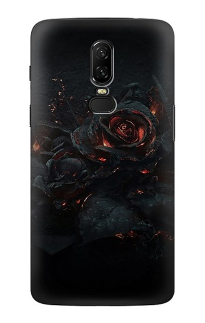 W3672 Rose brûlée Etui Coque Housse et Flip Housse Cuir pour OnePlus 6