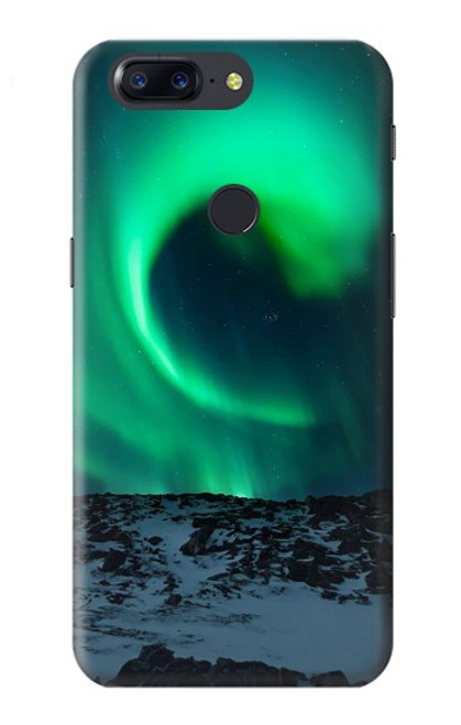 W3667 Aurora Northern Light Etui Coque Housse et Flip Housse Cuir pour OnePlus 5T