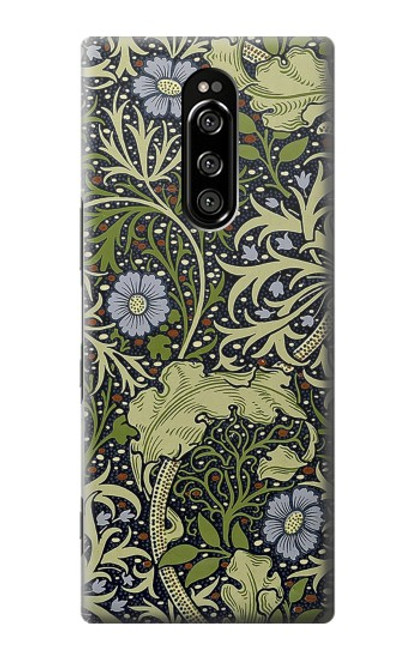 W3792 William Morris Etui Coque Housse et Flip Housse Cuir pour Sony Xperia 1