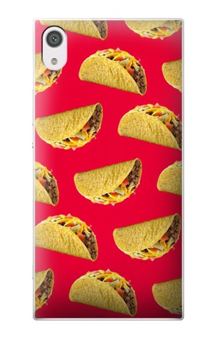 W3755 Tacos mexicains Etui Coque Housse et Flip Housse Cuir pour Sony Xperia XA1