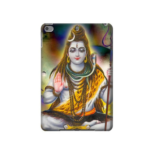 W2287 Seigneur Shiva dieu hindou Tablet Etui Coque Housse pour iPad mini 4, iPad mini 5, iPad mini 5 (2019)