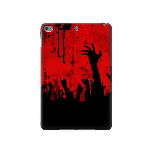 W2458 Zombie main Tablet Etui Coque Housse pour iPad mini 4, iPad mini 5, iPad mini 5 (2019)