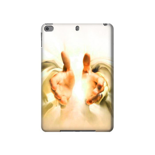 W2546 Main de Dieu Ciel Tablet Etui Coque Housse pour iPad mini 4, iPad mini 5, iPad mini 5 (2019)