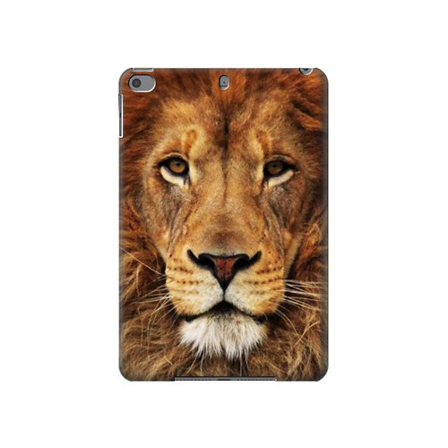 W2870 Lion Roi des Bêtes Tablet Etui Coque Housse pour iPad mini 4, iPad mini 5, iPad mini 5 (2019)