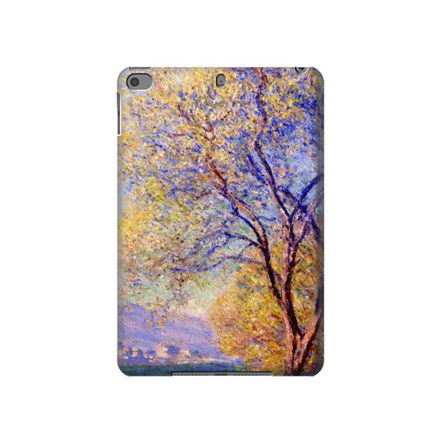 W3339 Claude Monet Antibes vue des jardins Salis Tablet Etui Coque Housse pour iPad mini 4, iPad mini 5, iPad mini 5 (2019)