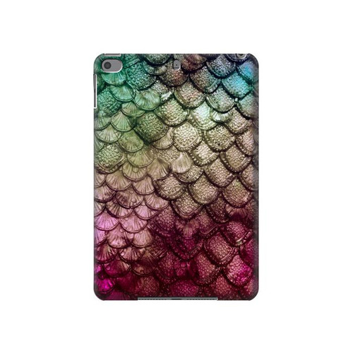 W3539 Sirène écailles de poisson Tablet Etui Coque Housse pour iPad mini 4, iPad mini 5, iPad mini 5 (2019)