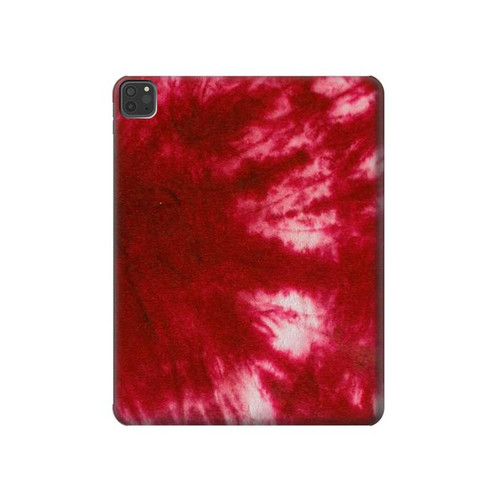 W2480 Tie dye rouge Tablet Etui Coque Housse pour iPad Pro 11 (2021,2020,2018, 3rd, 2nd, 1st)