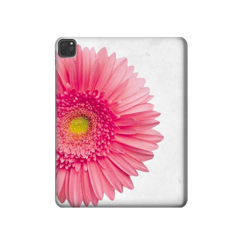 W3044 Rose Gerbera millésimé Tablet Etui Coque Housse pour iPad Pro 11 (2021,2020,2018, 3rd, 2nd, 1st)