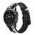 CA0002 synthétiseur Bracelet de montre intelligente en silicone et cuir pour Garmin Smartwatch