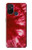 W2480 Tie dye rouge Etui Coque Housse et Flip Housse Cuir pour OnePlus Nord N100