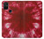 W2480 Tie dye rouge Etui Coque Housse et Flip Housse Cuir pour OnePlus Nord N100