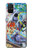 W0588 mur de graffiti Etui Coque Housse et Flip Housse Cuir pour OnePlus Nord N10 5G