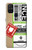W3543 Art Tag bagages Etui Coque Housse et Flip Housse Cuir pour OnePlus Nord N10 5G