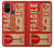 W3552 Millésime Étiquette fragile Etui Coque Housse et Flip Housse Cuir pour OnePlus Nord N10 5G