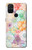 W3705 Fleur florale pastel Etui Coque Housse et Flip Housse Cuir pour OnePlus Nord N10 5G