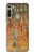 W3380 Gustav Klimt Bouleau Forêt Etui Coque Housse et Flip Housse Cuir pour Motorola Moto G8