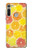 W3408 citron Etui Coque Housse et Flip Housse Cuir pour Motorola Moto G8