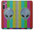 W3437 Extraterrestre Aucun signal Etui Coque Housse et Flip Housse Cuir pour Motorola Moto G8