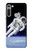 W3616 Astronaute Etui Coque Housse et Flip Housse Cuir pour Motorola Moto G8