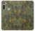 W3662 William Morris Vine Pattern Etui Coque Housse et Flip Housse Cuir pour Motorola Moto G8