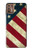 W3295 Drapeau national des États-Unis Etui Coque Housse et Flip Housse Cuir pour Motorola Moto G9 Plus