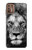 W3372 Lion Visage Etui Coque Housse et Flip Housse Cuir pour Motorola Moto G9 Plus