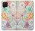 W3705 Fleur florale pastel Etui Coque Housse et Flip Housse Cuir pour Samsung Galaxy A42 5G