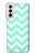 W1723 Monnaie Chevron Zigzag Etui Coque Housse et Flip Housse Cuir pour Samsung Galaxy S21 5G