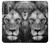 W3372 Lion Visage Etui Coque Housse et Flip Housse Cuir pour Samsung Galaxy S21 5G