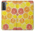 W3408 citron Etui Coque Housse et Flip Housse Cuir pour Samsung Galaxy S21 5G