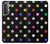 W3532 Coloré à pois Etui Coque Housse et Flip Housse Cuir pour Samsung Galaxy S21 5G