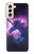 W3538 Licorne Galaxie Etui Coque Housse et Flip Housse Cuir pour Samsung Galaxy S21 5G