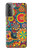 W3272 Motif coloré Etui Coque Housse et Flip Housse Cuir pour Samsung Galaxy S21 Plus 5G, Galaxy S21+ 5G