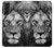 W3372 Lion Visage Etui Coque Housse et Flip Housse Cuir pour Samsung Galaxy S21 Plus 5G, Galaxy S21+ 5G